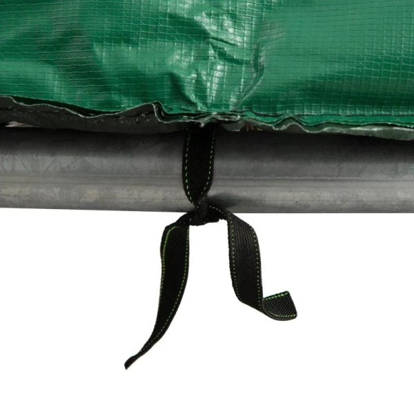 Rootz Trampolinfälgskydd - Trampolinkantskydd - Trampolinfälg - Grön - PVC PE - Ø244 CM