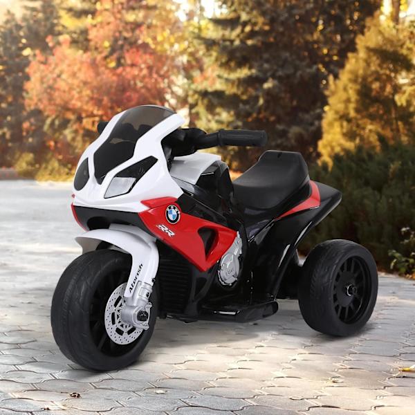 Rootz elektrisk børnemotor - rød - Pp, stål - 25,98 cm x 14,56 cm x 17,32 cm