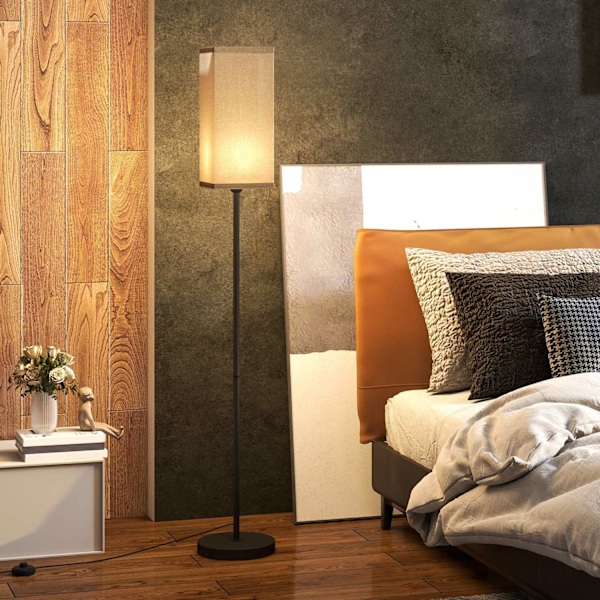 Rootz Modern Floor Lamp - Belysning fixtur - Illumination Stand - Fotomkopplare bekvämlighet - 25ø x 161,5H cm