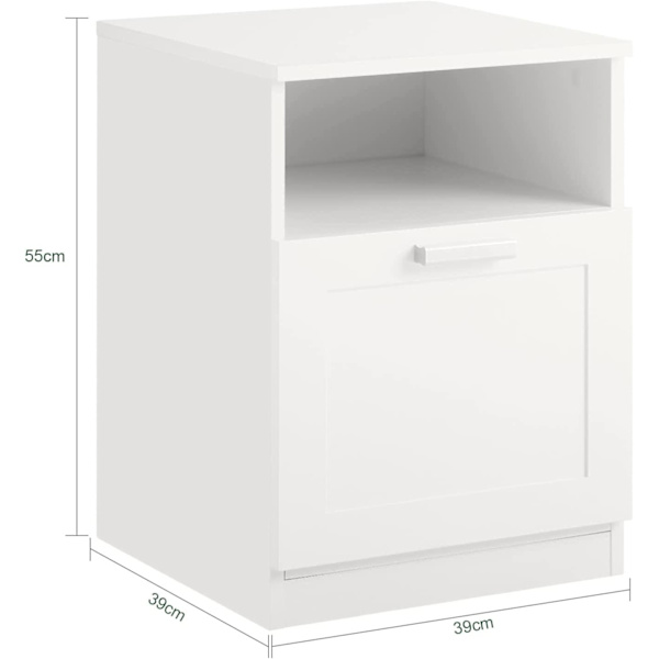 Rootz Sidebord - Endebord - Natbord - Natbord - Bordlampe - Bord med skuffe