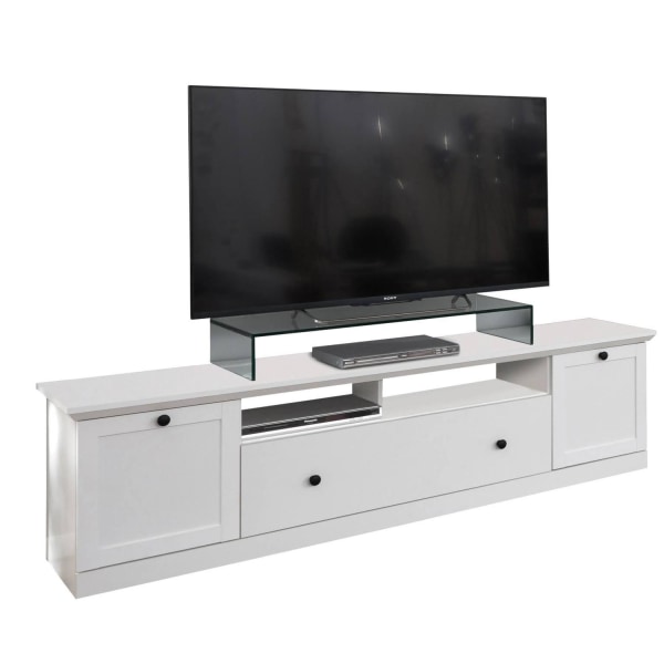 Rootz TV-huonekalut - TV-kaappi - Valkoinen - 177 x 49 x 41 cm