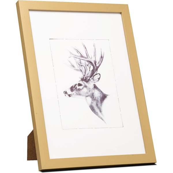 Rootz Premium bildramar Set - Fotoramar - Displayramar - Anpassningsbar design - Högkvalitativ konstruktion - Mångsidig orientering - Flera storlekar
