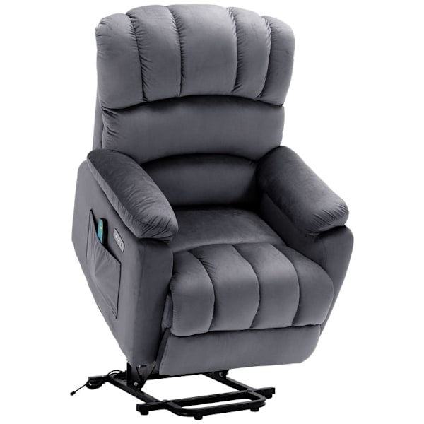 Rootz Electric Recliner Fåtölj - Massagestol - Uppvärmd stol - Ultimate Comfort - 91W x 96D x 110H cm