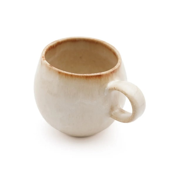 Rootz Cascais muggset om 6 - Kaffekoppar - Keramiska muggar - Spånsäkra - 12cm x 8cm x 9cm