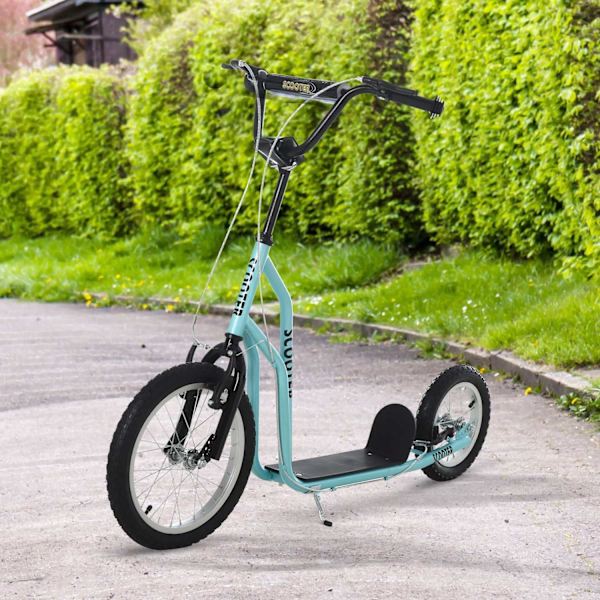 Rootz Scooter - Sininen - Teräs, Alumiini, Kumi - 53,14 cm x 22,83 cm x 37 cm
