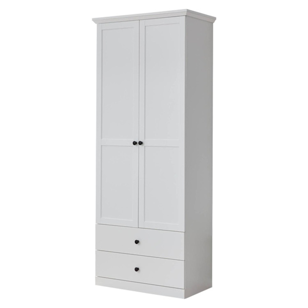 Rootz Garderobe - Skabe - Hvid - 81 x 196 x 41 cm