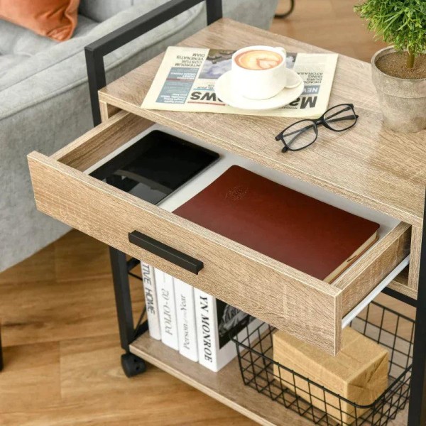 Rootz Köksvagn - Sidobord - Serveringsvagn - Köksvagn - Rullbar Köksvagn