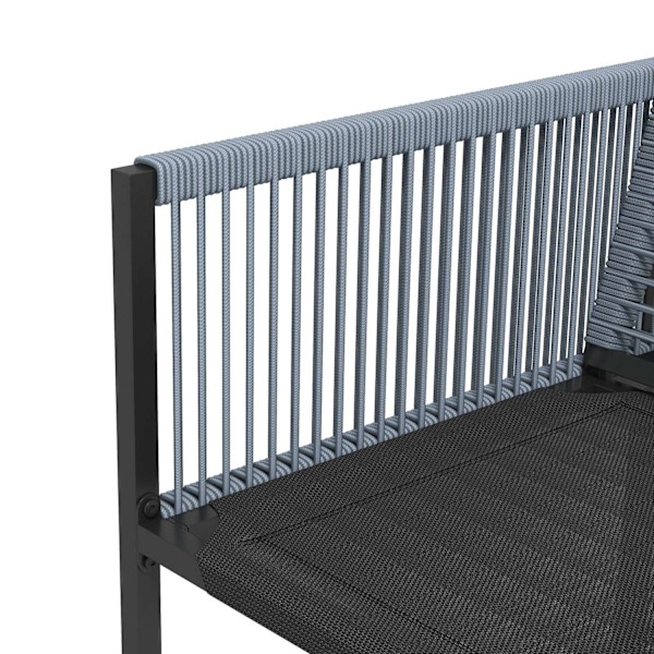 Rootz 5 -delt havemøbler sæt - Garden Seat Group - Udendørs spisestue - Vejrbestandig - 120 cm x 120 cm x 72 cm - 4 stole & bord