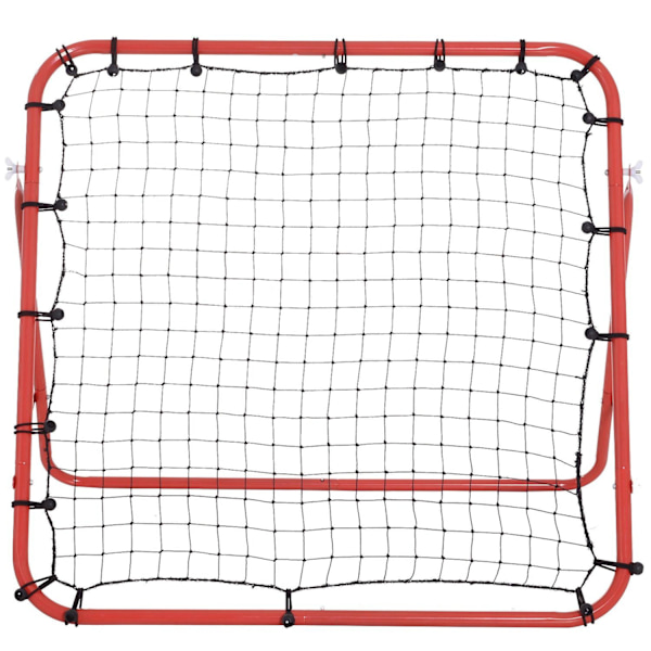 Rootz Football Rebounder - Rød, Sort - Stof, Metal - 37,79 cm x 31,49 cm x 37,79 cm