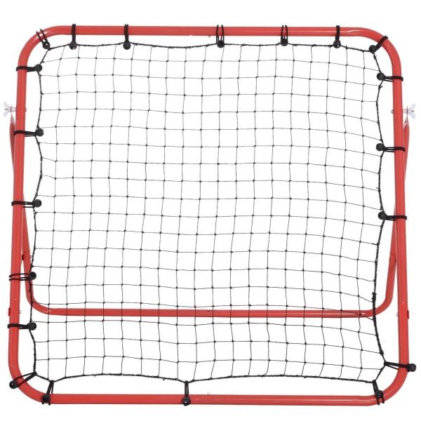 Rootz Football Rebounder - Röd, Svart - Tyg, Metall - 37,79 cm x