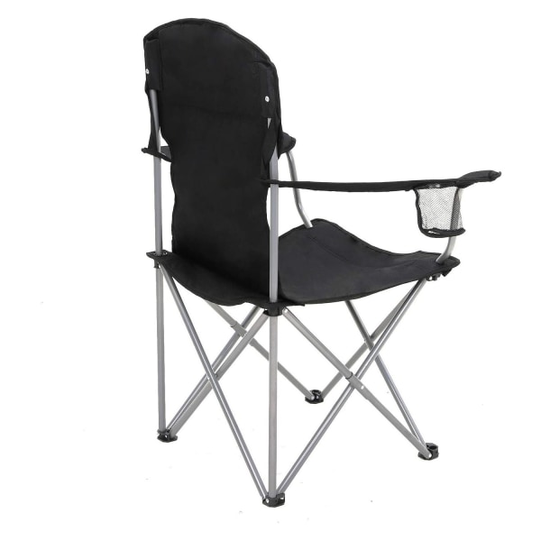 Rootz 2-delt sæt campingstol - Strandstol - Foldestole - Komfortable og praktiske - Letvægts - Flaskeholder - Oxford stof - 76 cm x 51,5 cm x 95,5 cm