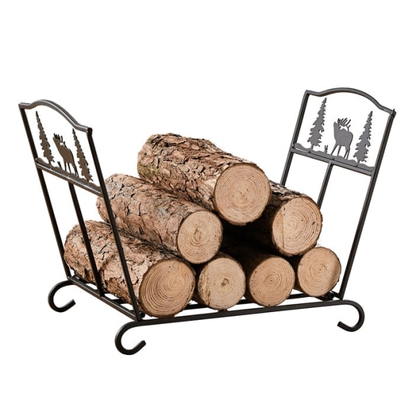 Rootz Brændestativ - Brændeholder - Sammenfoldelig træopbevaring