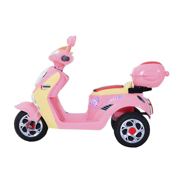 Rootz elektrisk barnmotor - Rosa, Gul - Pp, Metall - 42,52 cm x 20,08 cm x 29,53 cm