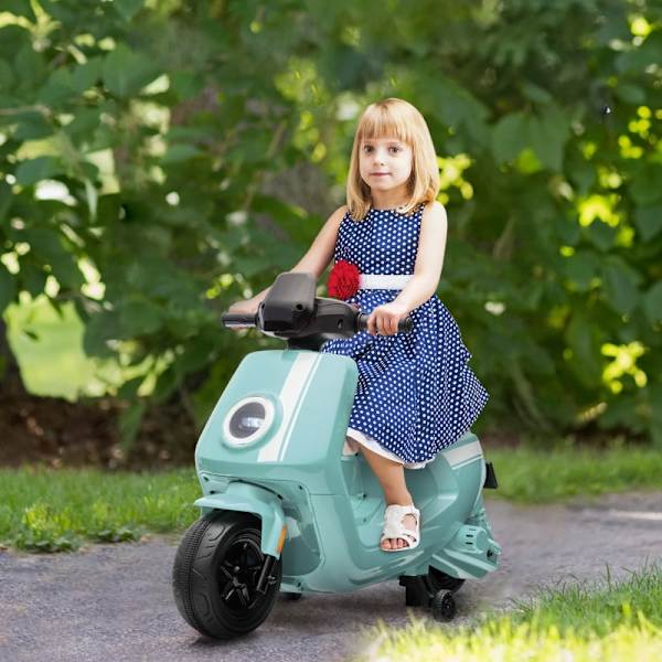 Rootz elektrisk børnemotorcykel - E-motorcykel til børn - Legetøjsmotorcykel - Sikker kørsel - 90 cm x 39 cm x 61 cm