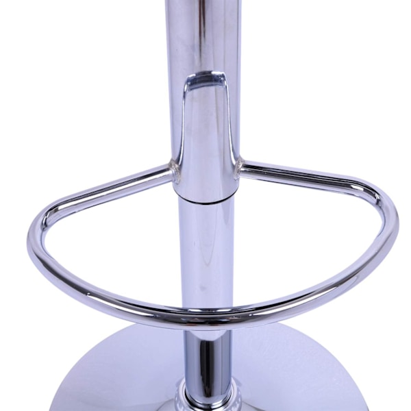 Rootz Designer barstol - Moderne barstol - Justerbar bordstol - Komfortabel, holdbar, nem vedligeholdelse - Imiteret læder - 39 cm x 38,5 cm, Højde 63