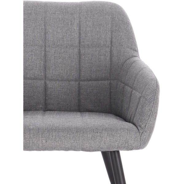 Rootz Set med 6 stoppade matstolar - Fåtöljer - Komfortstolar - Ergonomisk design - Hållbar konstruktion - Mångsidig stil - 43cm x 55cm x 81cm