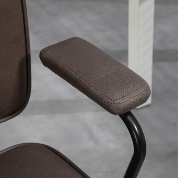 Rootz Elegant Computer Chair - Kontorsstol - Skrivbordsstol - Ultra-Comfort - 61cm x 58cm x 82-91cm
