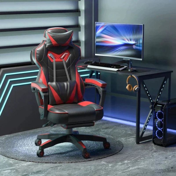 Rootz Gaming Chair - Ergonomisk kontorstol - Drejestol - Justerb