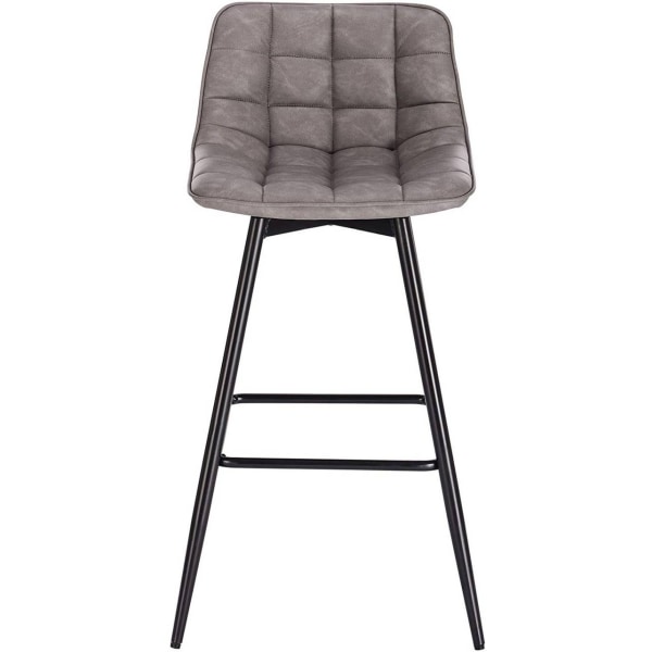 Rootz-baarijakkara - Designer-baarituoli - Jalkatuella varustettu työpöytä - Keinonahka - Ergonominen ja mukava - Tukeva ja kestävä - Monipuolinen ja