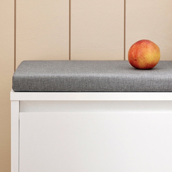 Rootz Skobänk med förvaring - Sko Tipper - Entrébänk - Dämpad sits - Repskydd - Mångsidig förvaring - 90cm x 46cm x 24cm