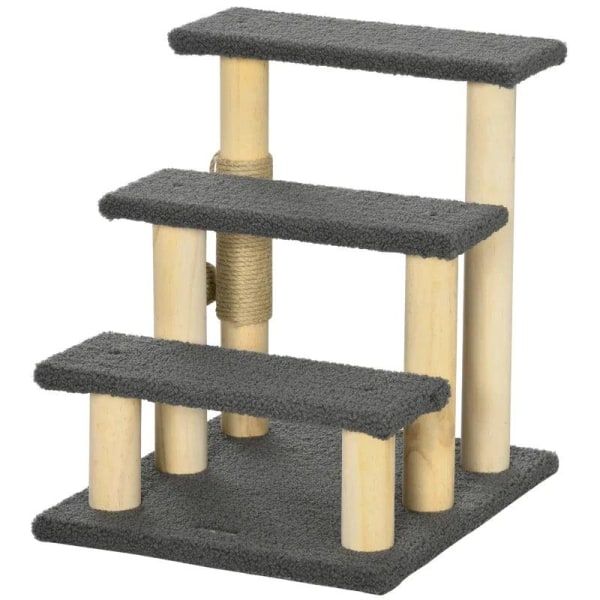 Rootz skrapstolpe - Kattträd - 3-lagers Kitty Ladder - Cat Climb