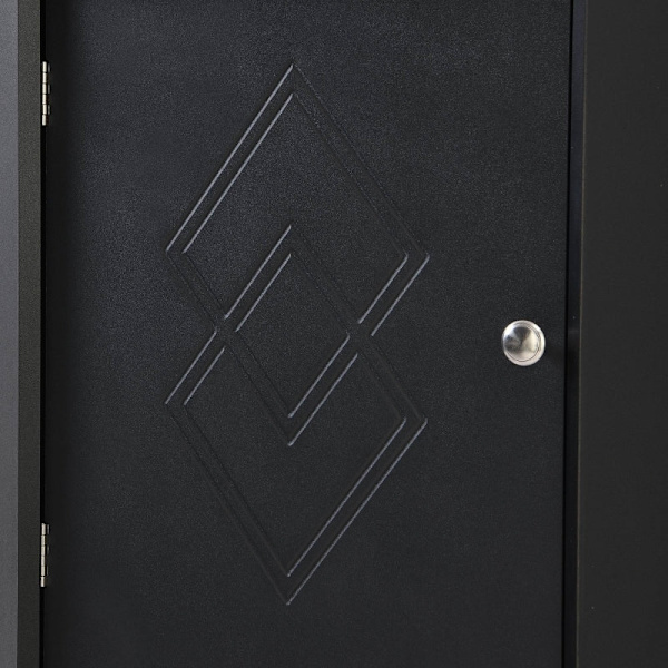Rootz Hjørneskab - Badeværelsesopbevaring - Justerbar hylde - Fugtbestandig - 36,5L x 36,5W x 155H cm
