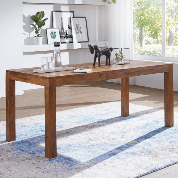 Rootz massivt træ spisebord - moderne bord - Sheesham bord - Hån