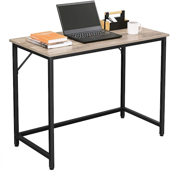 Rootz Whatcom Skrivbord - Industriellt arbetsbord - Datorbord - Skrivbord - 100 x 50 x 75 cm (LxBxH)