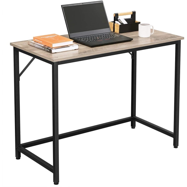 Rootz Whatcom Skrivebord - Industrielt arbejdsbord - Computerbord - Skriveborde - 100 x 50 x 75 cm (LxBxH)