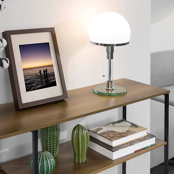 Rootz Konsolbord - Hallbord - Sidobord - Avslutsbord - Vardagsrum - Soffbord - med 3 hyllor - B120 x D30 x H80cm