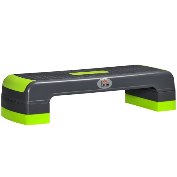 Rootz Justerbar Aerobic Stepper - Stegplattform - Cardio Stepper - Halkfri yta - Justerbar höjd - Slitstark plast - 78cm x 28cm x 20cm