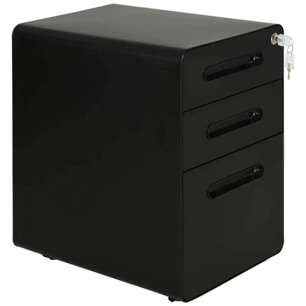 Rootz Arkivskåp - Rullande behållare - Kontorsbehållare - 3 lådo