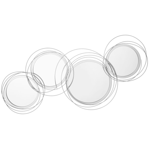 Rootz -peili seinäkoristeelle - seinäpeili - käytäväpeili - parantaa eleganssia - 107cm x 4cm x 56cm