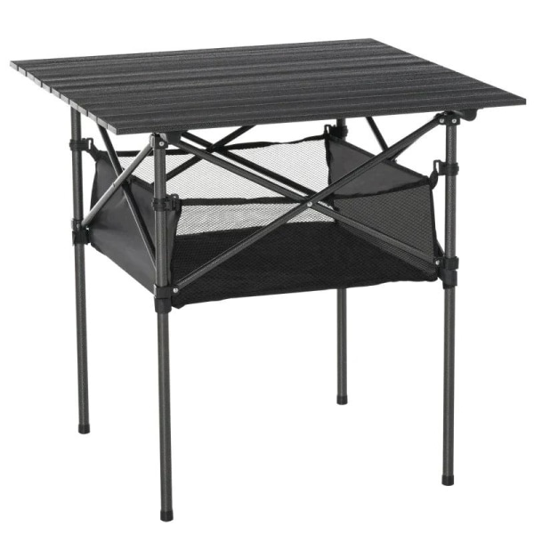 Rootz Trädgårdsbord - Aluminiumhopfällbart bord - Campingbord me