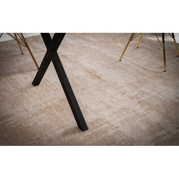 Rootz Spisebord - Massivt akacietræ - Køkkenbord - Trækantdesign - Håndlavet - Unikt naturligt look - Justerbare højdeknapper - 180 cm x 90 cm x 76 cm
