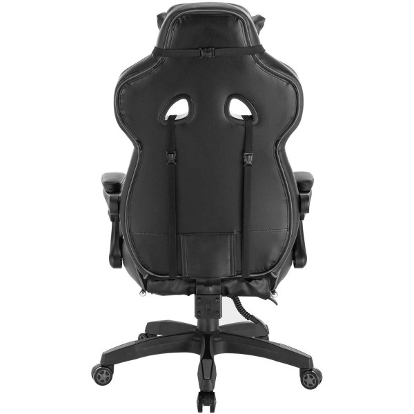 Rootz Ultimate Gaming Chair - Ergonominen toimistotuoli - Säädettävä tietokonetuoli - High Density Foam -tuki - Säädettävä korkeus 121cm-128cm - Istui