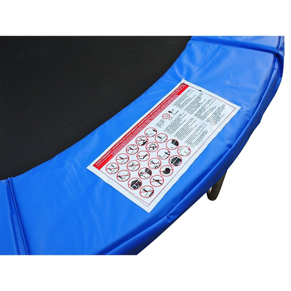 Rootz Trampolin kantbetræk - Blå - Pvc, Pe - 144,1 cm x 144,1 cm x 0,2 cm