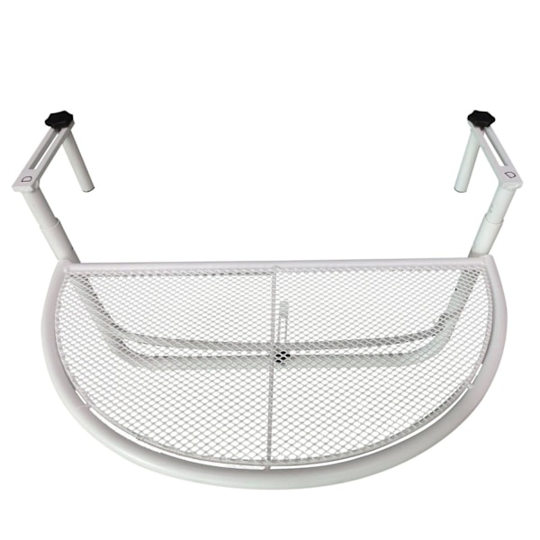 Rootz Hängbord Balkong - Vit - Metall - 23,62 cm x 17,71 cm x 19,68 cm