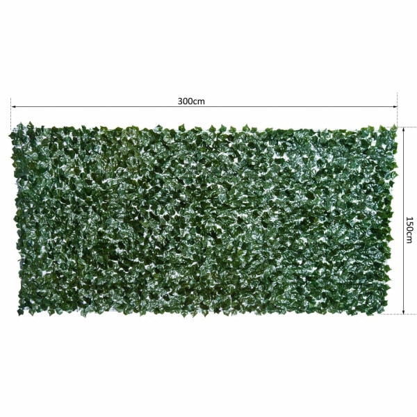 Rootz Keinotekoinen pensasaita - Vihreä - Kangas, Pe - 118,11 cm