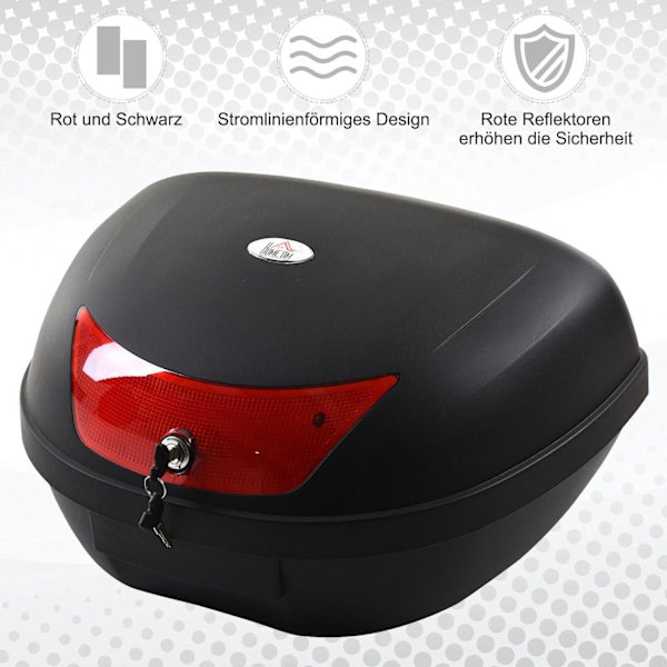 Motorcykelfodral Rootz - Svart - Pp - 23,22 cm x 16,92 cm x 12,99 cm