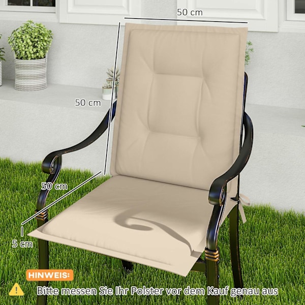 ROOTZ 4 PIECE SET SEAT PUSHION - Tolpude - afføringspude - Maksimal komfort - 108 cm x 50 cm x 5 cm - Indendørs udendørs brug - UV & vandbestandig
