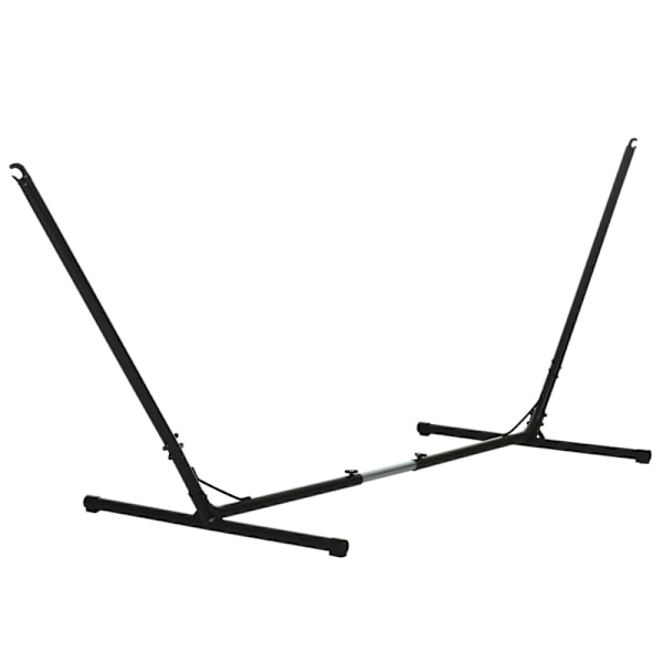 Rootz justerbar hängmatta - Slitstark hängmatta - väderbeständig metallram - inomhus och utomhus - 313-388 cm x 109 cm x 116 cm
