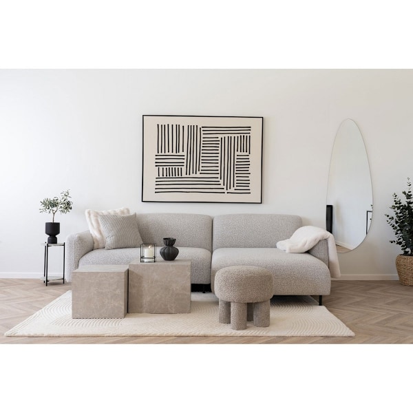 Rootz Plaid Artificial Pur -filt - Vitt kast - Faux pälsskydd - Mysig komfort - 130 cm x 180 cm