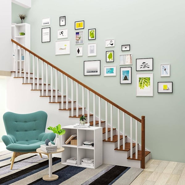 Rootz billedrammesæt - Fotorammer - Displayrammer - Holdbart design - Alsidig skærm - Stilfuld indretning - Størrelser 10x15cm til 50x70cm