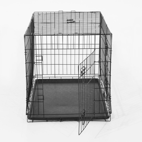 Rootzin koirankuljetushäkki - musta - rauta, vatsa - 29,92 cm x