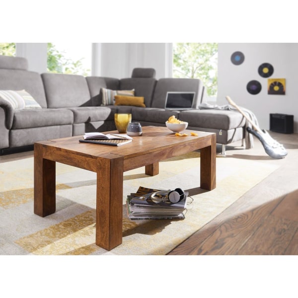 Rootz Sofabord - Massivt Træ Sofabord - Sofaborde - Træ - 110 x 60 cm