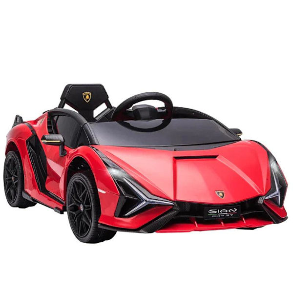 Rootz lastenauto - Lasten ajoneuvo - Lasten sähköauto - Kaukosäädin Lastenauto - Punainen - 108 x 62 x 40 cm