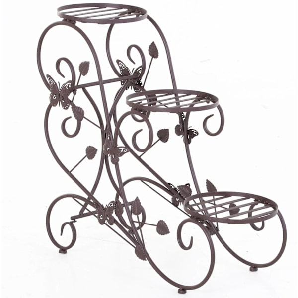 Rootz växttrappa - Växtställ - Blomstativ - Metall - Brons - 3 nivåer - 75 x 28 x 66 cm