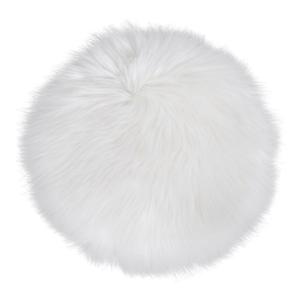 Rootz Artificial Lambskin Seat Pad - Faux Sheepskin Cushion - Plush Chair Pad - Bekväm & mysig - 35 cm x 35 cm x 6,5 cm