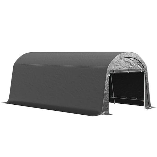 Rootz Garden Shed - Tool Tent - Ställ in garage - Vattentät - UV -resistent - 300 cm x 600 cm x 230 cm - Hållbart skydd